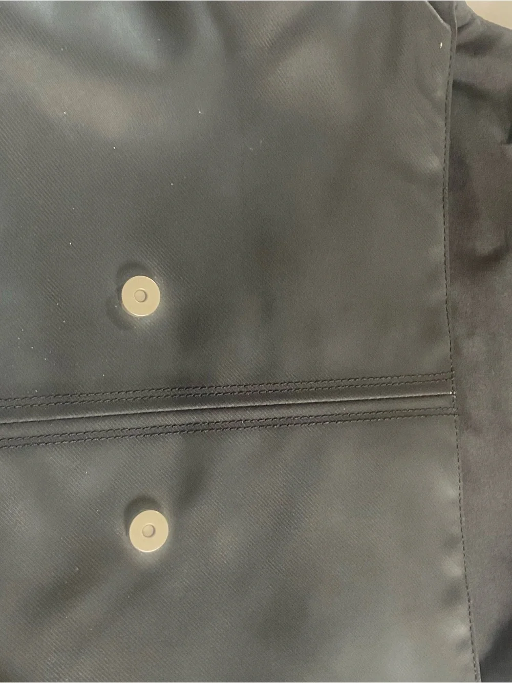Vintage Nike Black Messenger Bag with Nike Air Logo